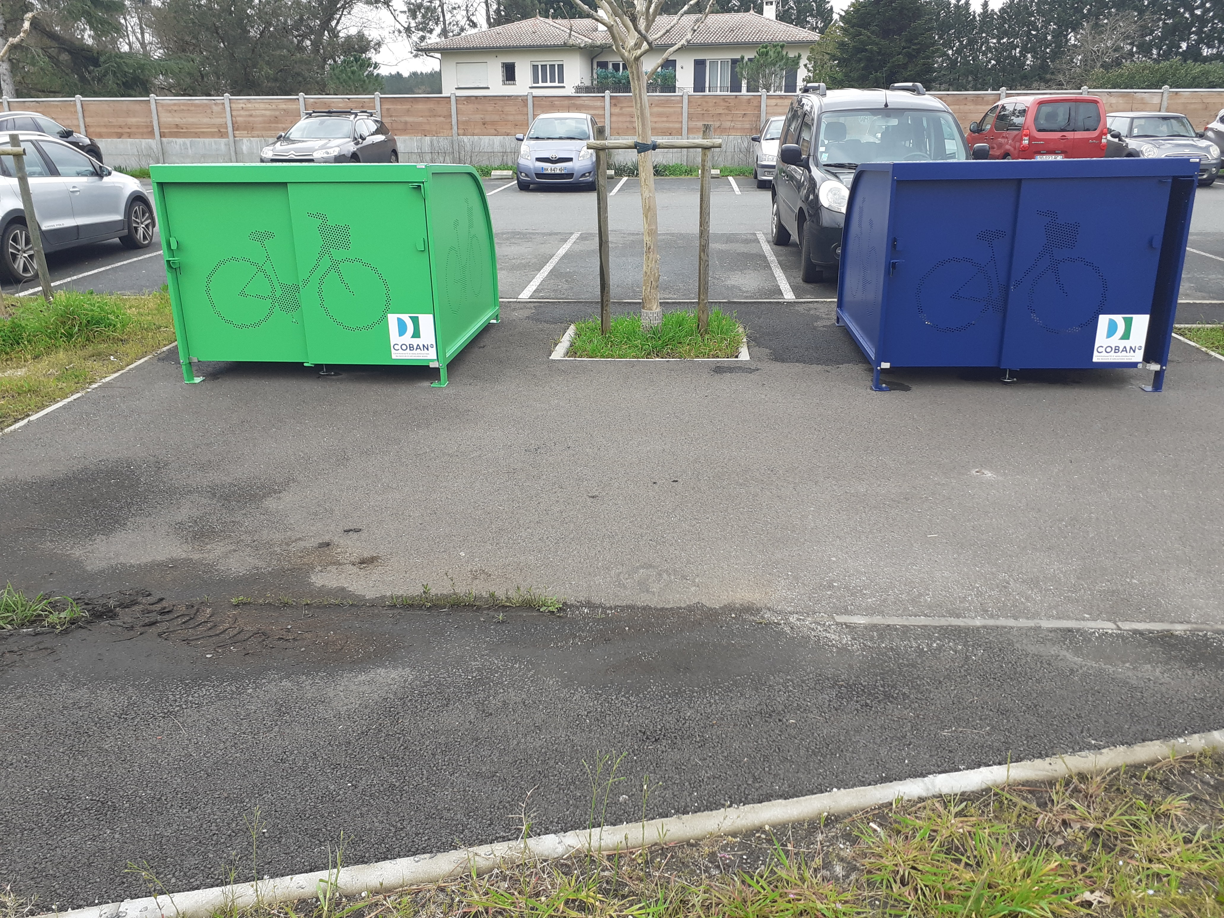 Abris-vélos sécurisés à Mios A660