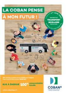 Le transport scolaire de la COBAN 2021-2022 : la COBAN pense à mon futur !