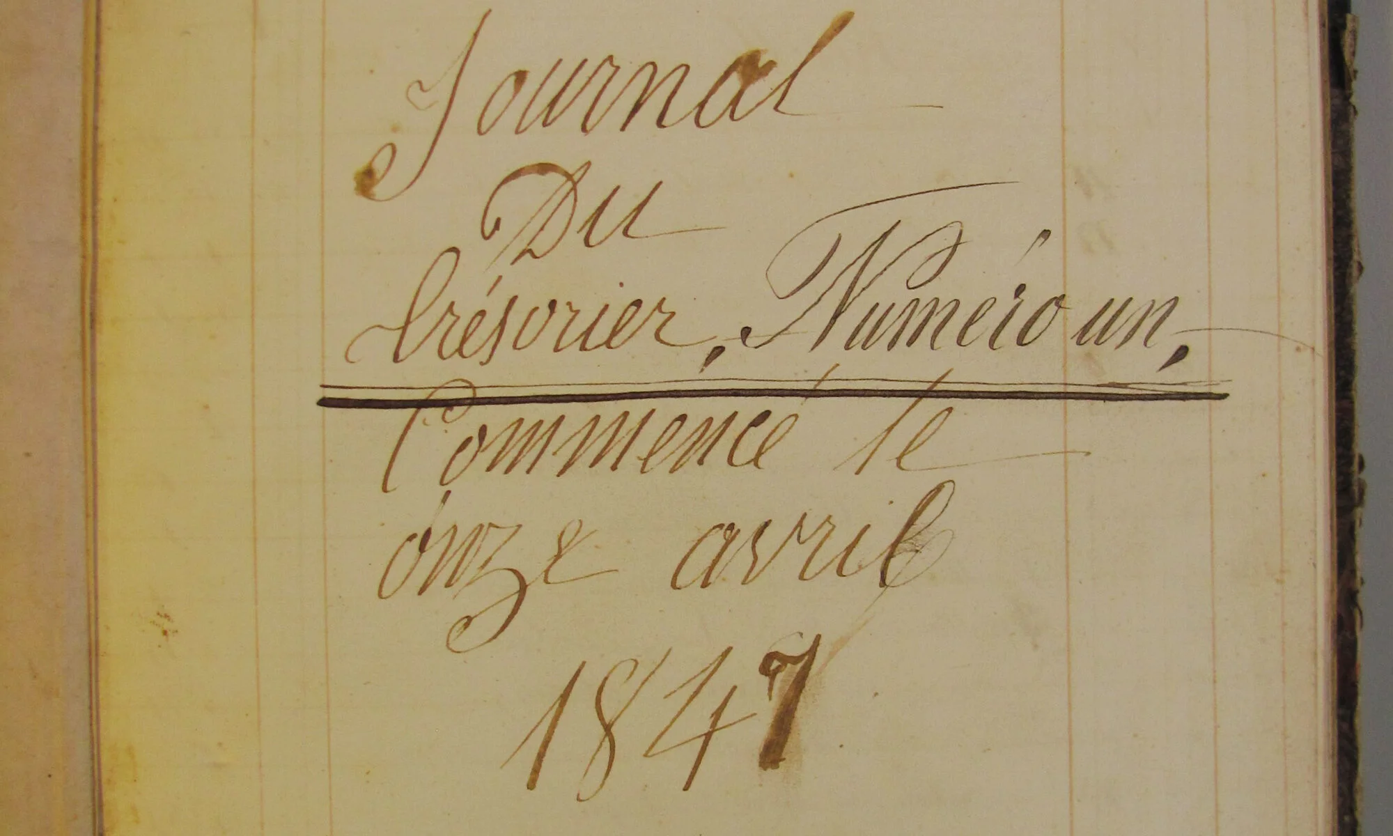 Registre ARCHIVES