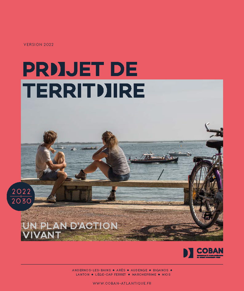 Projet de Territoire 2022-2030 de la COBAN - Couverture