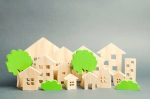 Urbanisme Habitat - visuel miniatures maisons en bois