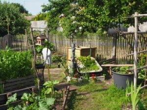 Remise de 13 composteurs aux Jardins Familiaux d'Audenge le 20 mai 2022