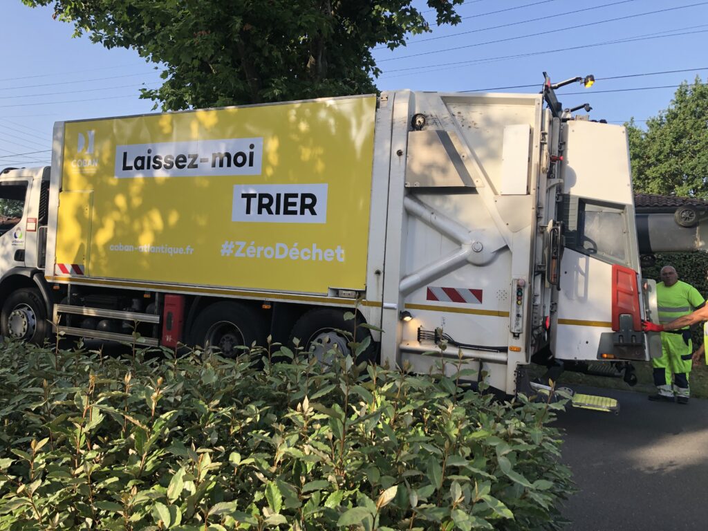 Camion Benne COBAN Collecte flocage couleurs