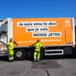 Camion Benne Collecte COBAN flocage couleurs