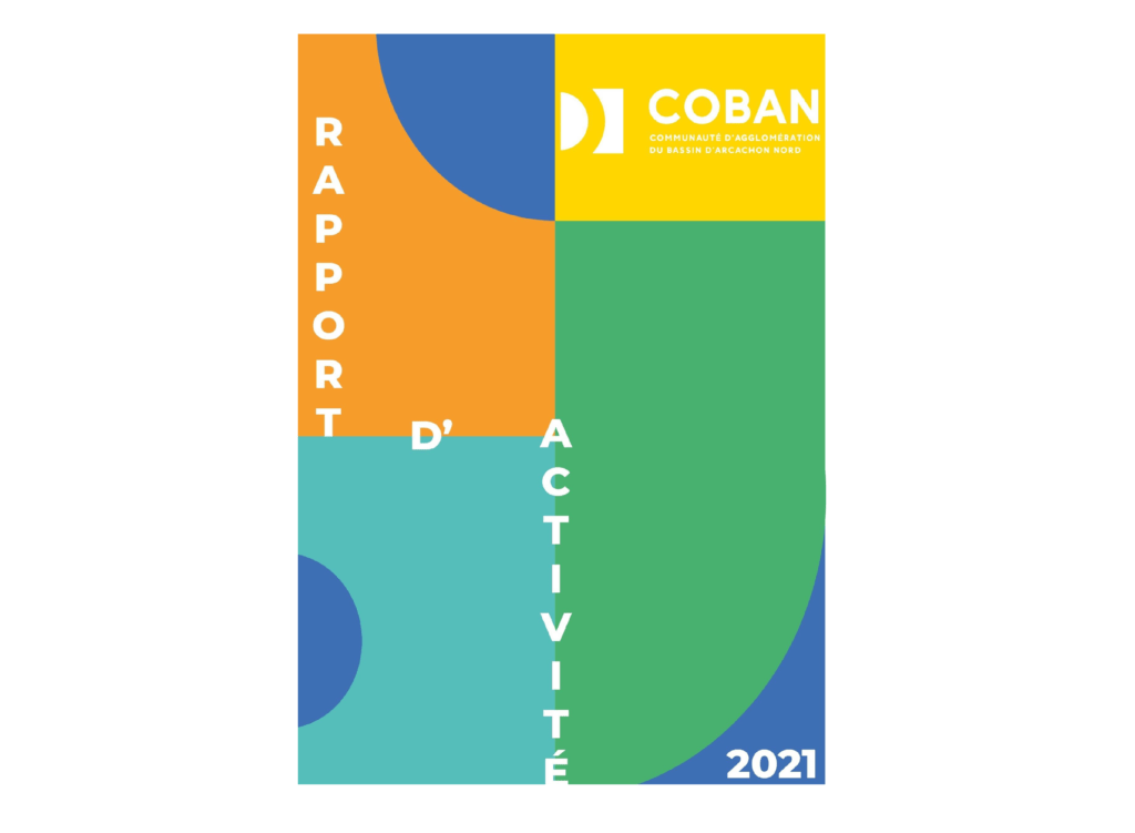 Visuel Rapport d'Activité 2021 de la COBAN