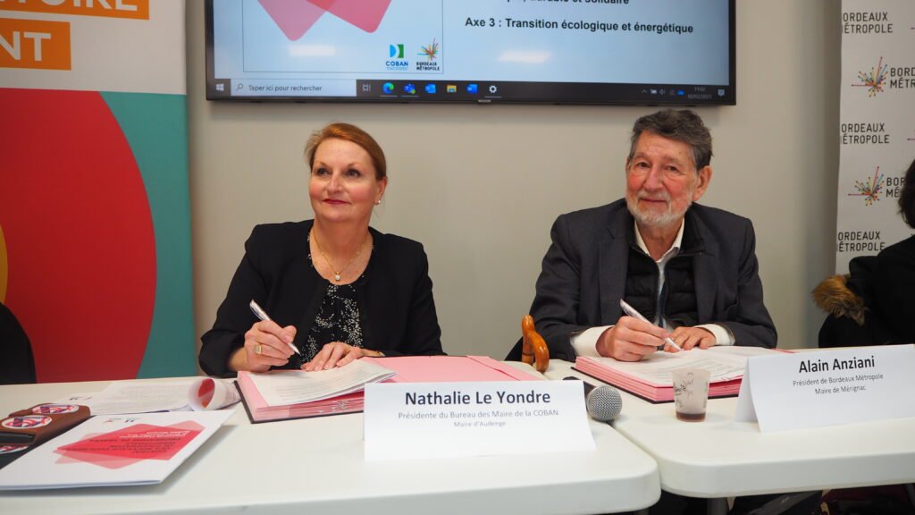Un partenariat d’avenir entre la COBAN et Bordeaux Métropole
