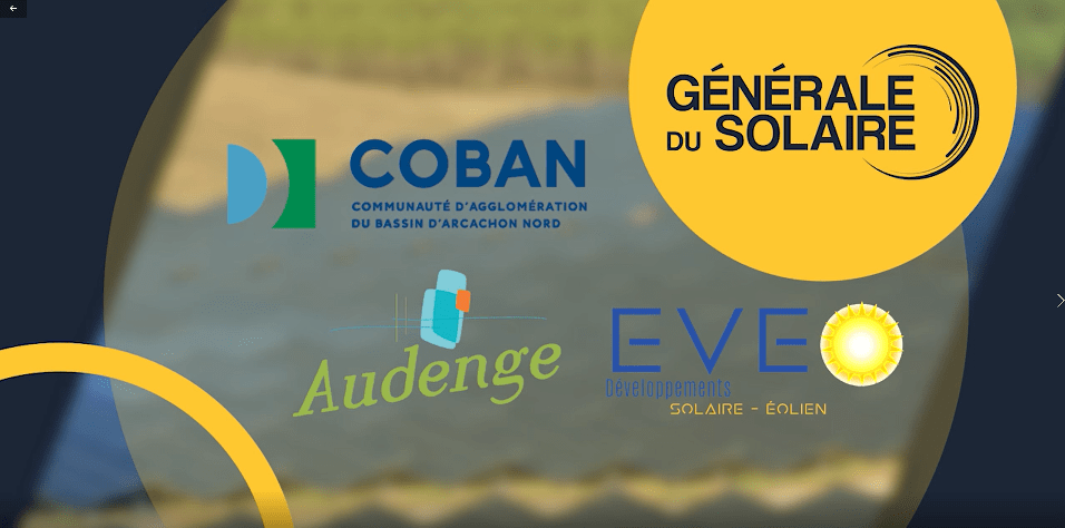 Vidéo Centrale solaire d'Audenge - Inauguration le 24 janvier 2023