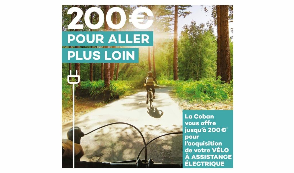Visuel Actu Aide 2024 à l'achat d'un Vélo à Assistance Electrique VAE jusqu'à 200 €