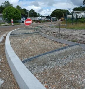 Travaux de rénovation de la voirie au CAASI d'Andernos-les-Bains - 23 mai 2024