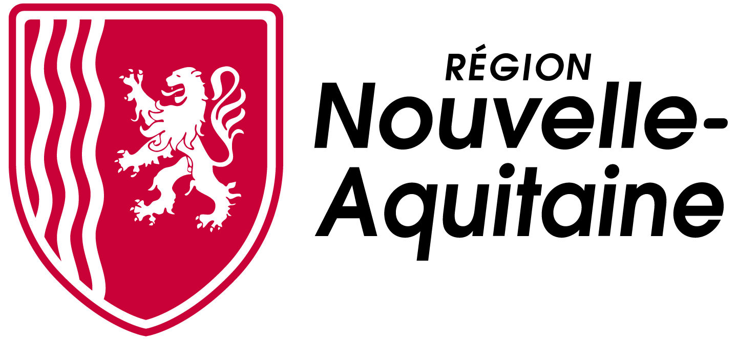 Logo Région Nouvelle-Aquitaine - Horizontal Quadri 2019