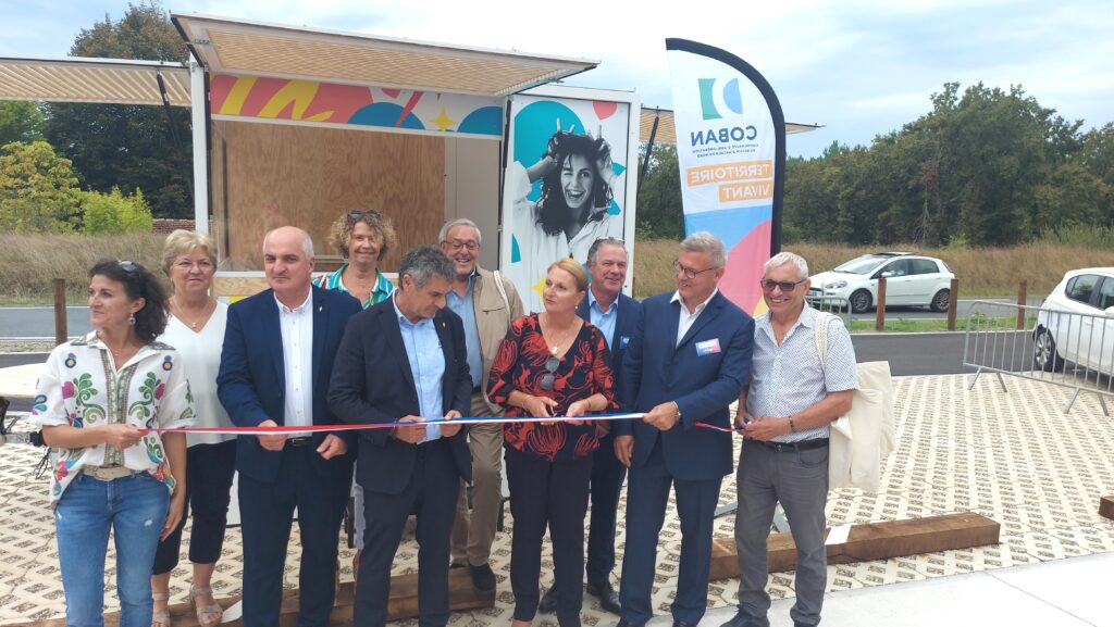 Inauguration du nouveau réseau Alégo de la COBAN en transport urbain, scolaire et à la demande, au PEI d'Arès-Lège - 2 septembre 2024