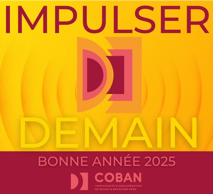 Carte de Voeux 2025 de la COBAN - Impulser demain