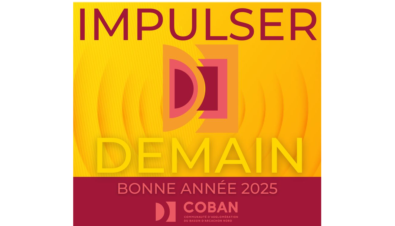 Vignette actu - Carte de Voeux 2025 de la COBAN - Impulser demain