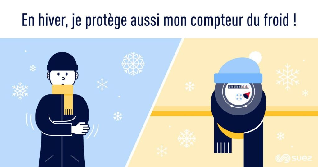 En hiver, je protège aussi mon compteur du froid ! Vignette