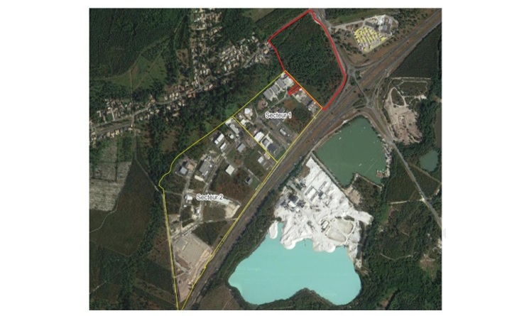 Emprise du projet d'extension Mios 0 du Parc d'Activités Mios Entreprises - Vignette Actu