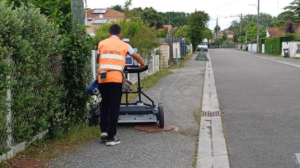 Géoréférencement des réseaux d’eau potable sur la commune d’Arès