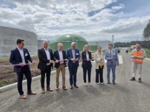 Inauguration du méthaniseur Equibio Pays de Buch à Mios - COBAN, Ville de Mios, CVE - mardi 27 mai 2025