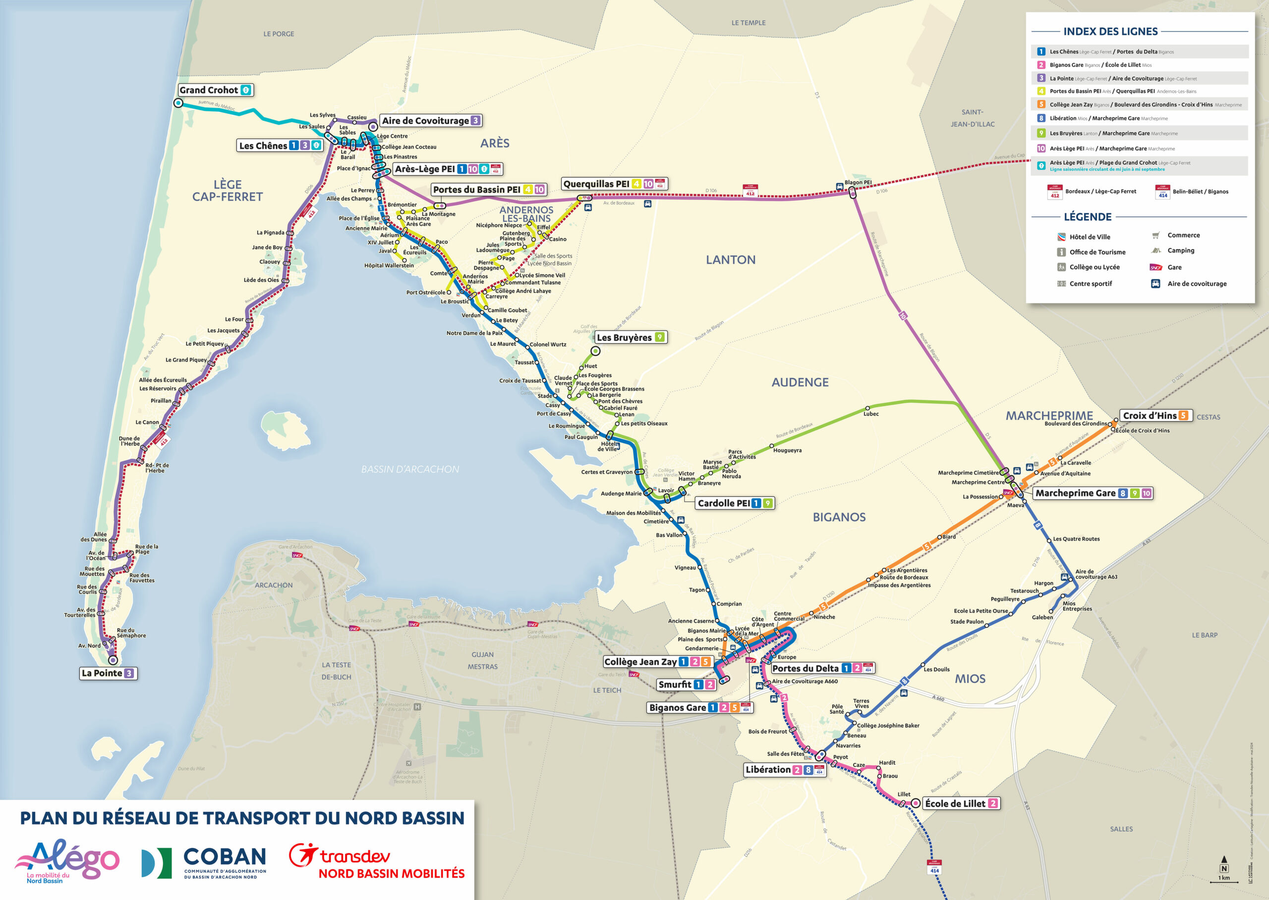 Alégo, votre réseau de transports - COBAN