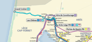Plan Alégo juin 2025 - Zoom ligne Océane - du 14 juin au 14 septembre 2025