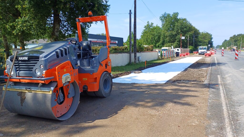 Piste cyclable Biganos-Marcheprime – Démarrage des travaux – Voirie de la piste