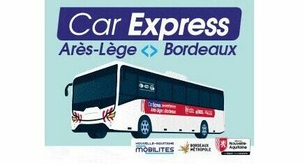 Nouvelle ligne 410 Car Express régional Arès/Lège-Cap Ferret - Bordeaux - Région Nouvelle-Aquitaine
