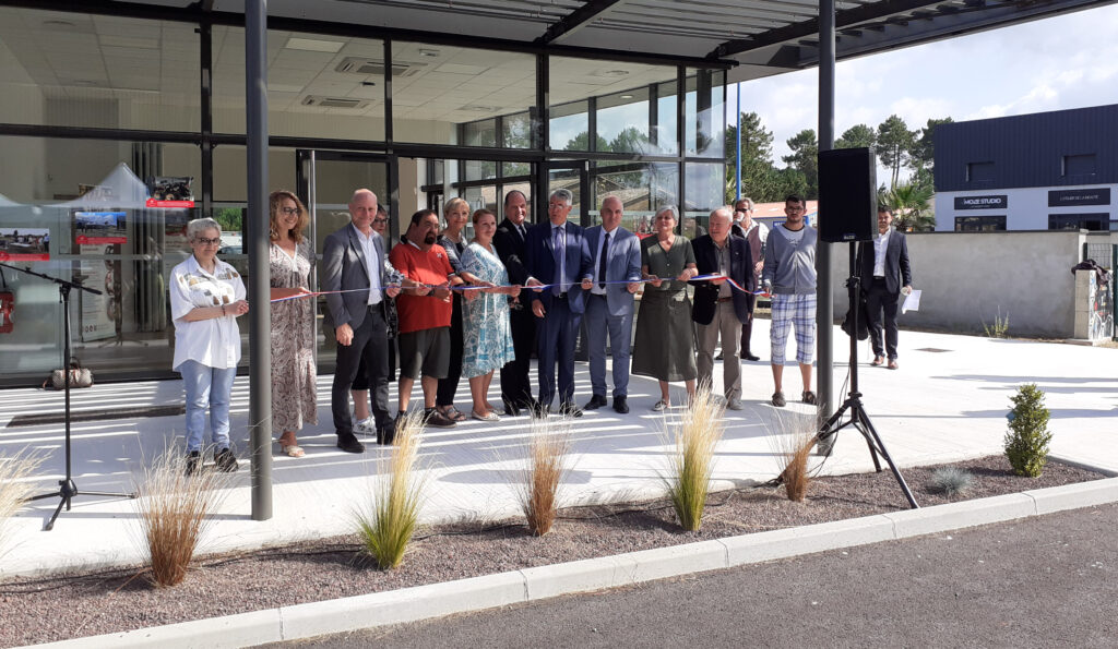 Inauguration de la pépinière d'insertion de l'Esat d'Audenge