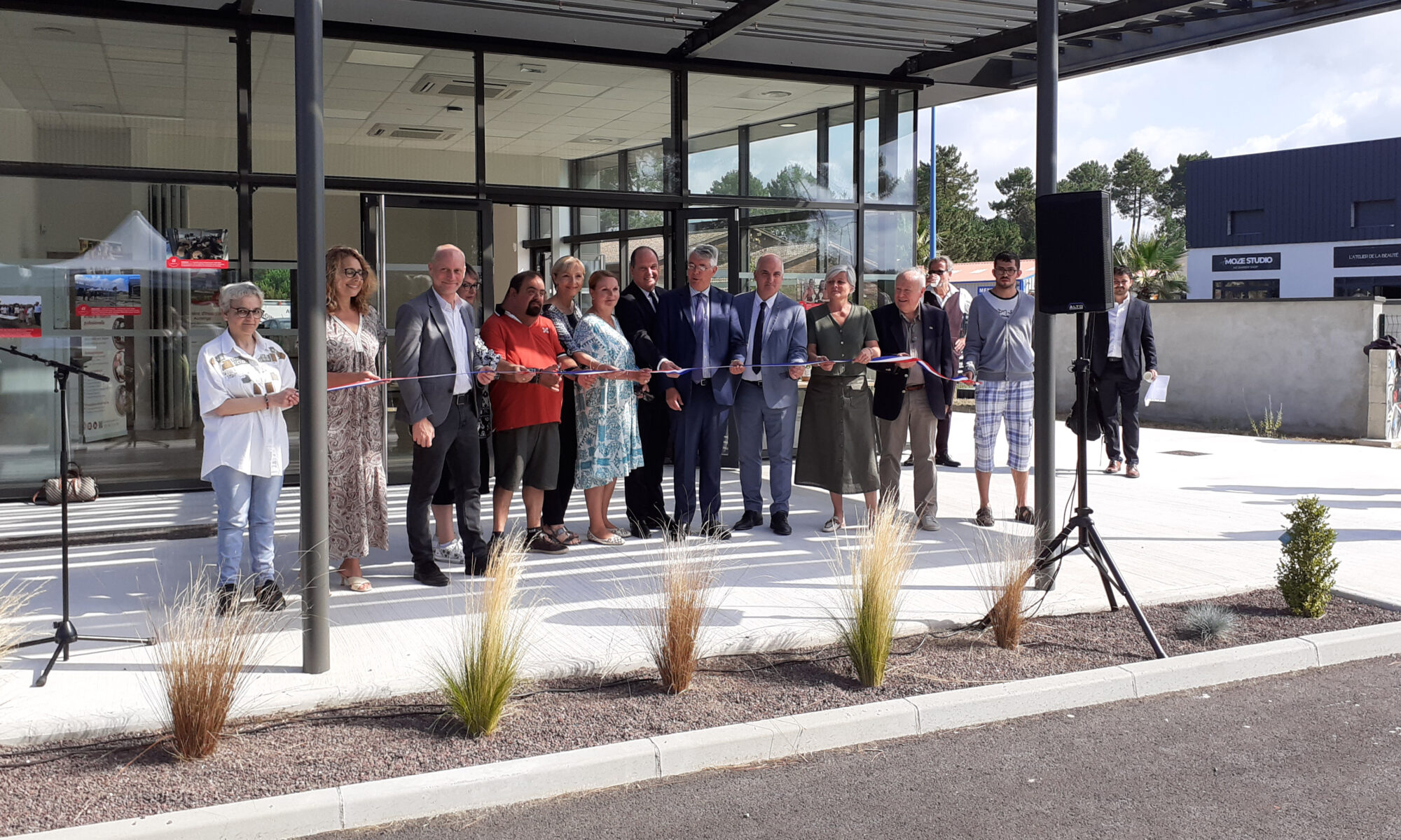 Inauguration de la pépinière d'insertion de l'Esat d'Audenge - COBAN