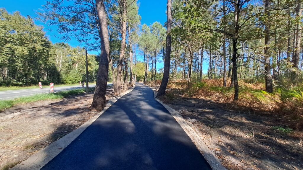 Création d'une piste cyclable de 6 km entre Biganos et Marcheprime Hameau de Biard - Mai à Décembre 2025