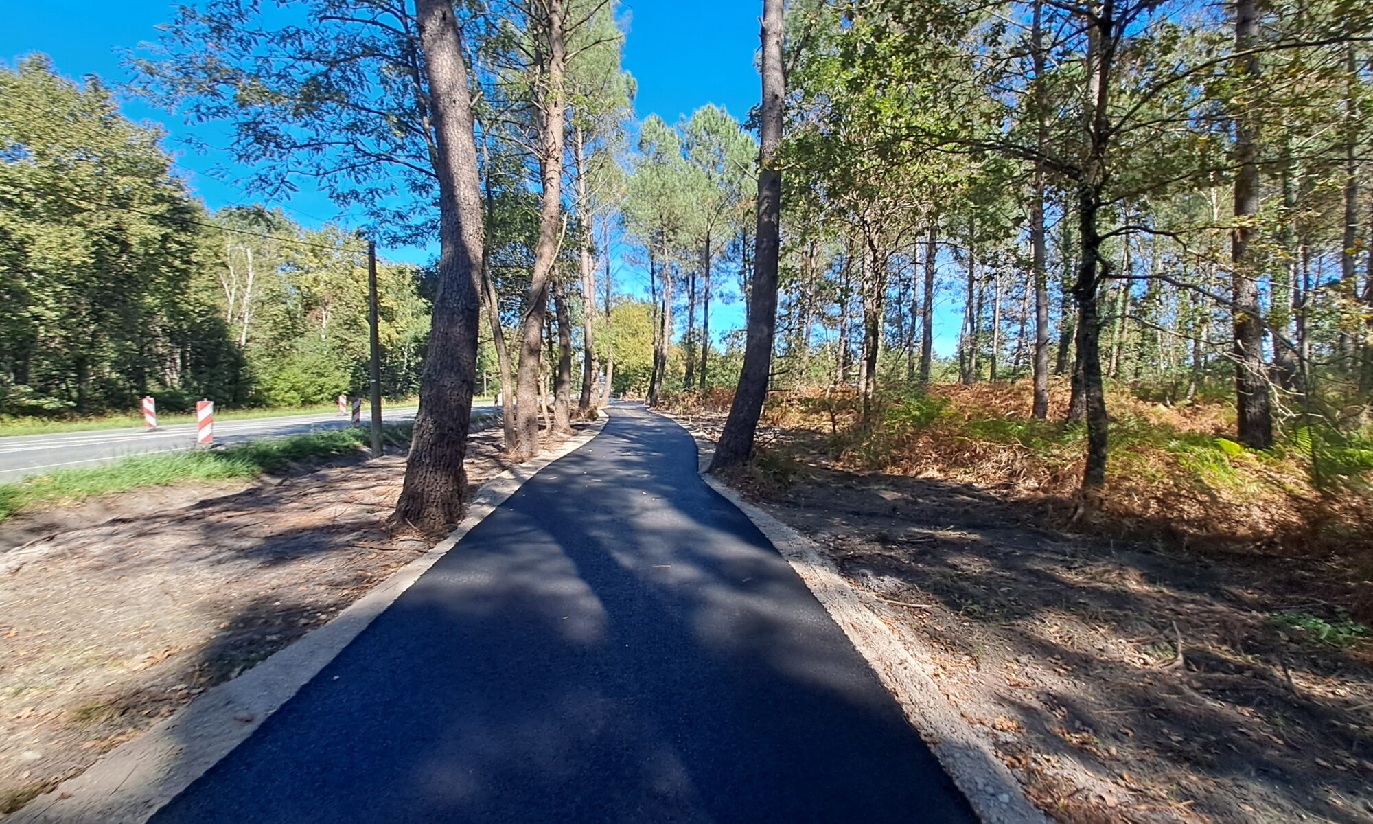 Création d'une piste cyclable de 6 km entre Biganos et Marcheprime Hameau de Biard - Mai à Décembre 2025