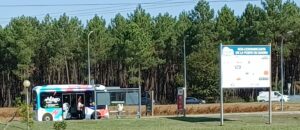 Bus et intermodalité - COBAN Arrêt Portes du Bassin PEI - Bus Alégo ligne 4