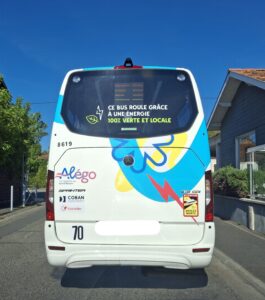 Alégo Bus à énergie 100 % verte et locale - Septembre 2025