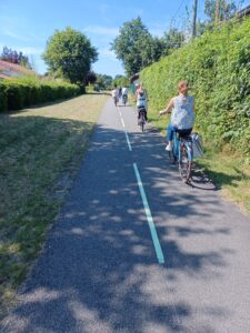 Balade inauguratrice à vélo entre le port d’Andernos-les-Bains et le site de St Brice à Arès - Lundi 8 juillet 2024