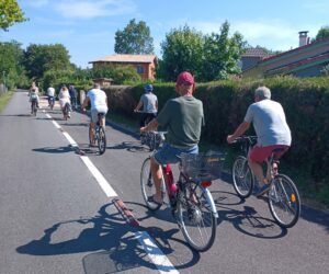 Balade inauguratrice à vélo entre le port d’Andernos-les-Bains et le site de St Brice à Arès - Lundi 8 juillet 2024