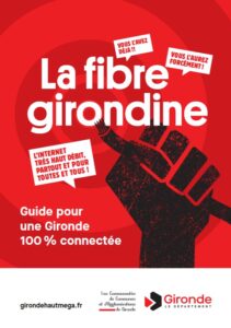 Guide La fibre girondine - Gironde Haut Méga - Janvier2025 - Visuel 1e de couv