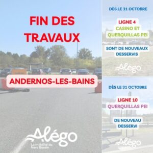 Réouverture du PEI de Querquillas dès vendredi 31 octobre - COBAN Réouverture du PEI de Querquillas dès vendredi 31 octobre - COBAN