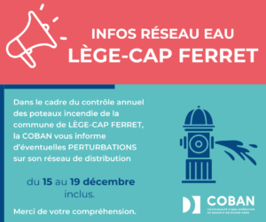 Décembre 2025 - EAU - Contrôle Poteaux Incendie - PI - LCF