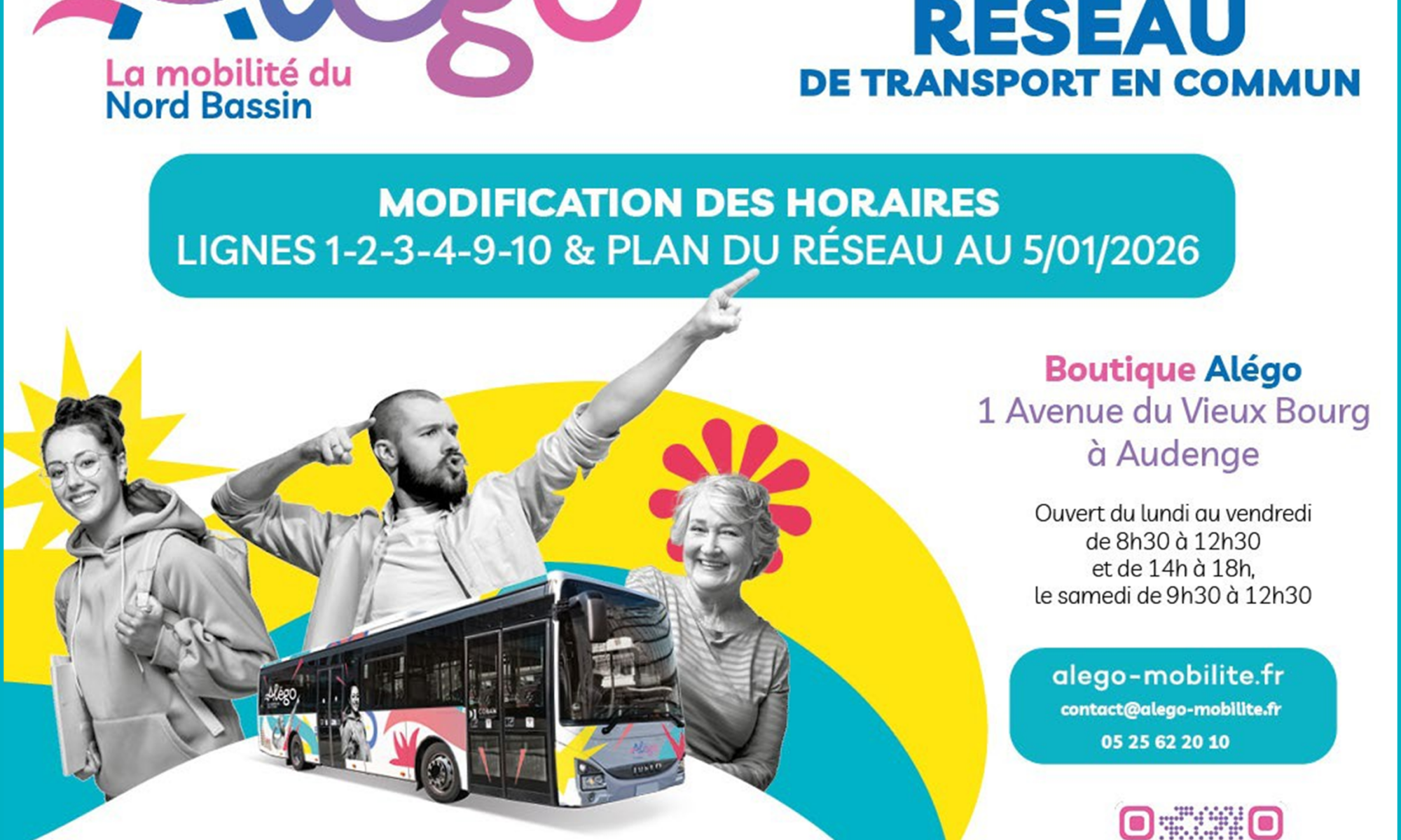 ALÉGO : Nouveautés au 5 Janvier 2026 - COBAN