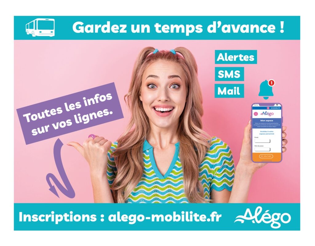 Actualités - COBAN Alertes Mail-Sms bus Alégo pour inscriptions - Vignette