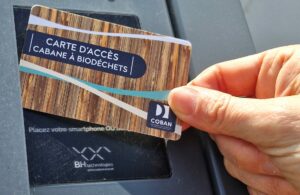 Carte d'accès nominative à la cabane à biodéchets - Mars 2026