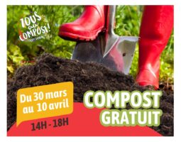 Opération Tous au compost 2026 - Distribution de compost gratuit dans les 8 communes COBAN - du 30 mars au 10 avril 2026 - Vignette
