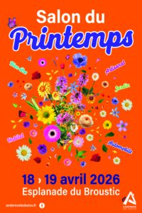Salon du Printemps à l'Esplanade du Broustic à Andernos-les-Bains - 18 et 19 avril 2026