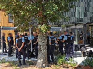 La gendarmerie au PC de crise de la COBAN - 24 juillet 2026 - Incendie juillet 2026