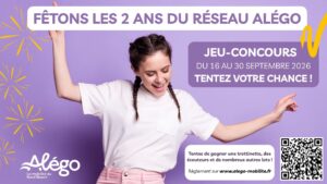 Du 16 au 30 septembre, fêtons les 2 ans du réseau Alégo ! - COBAN