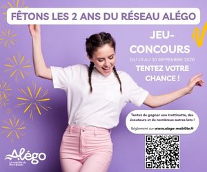 Du 16 au 30 septembre, fêtons les 2 ans du réseau Alégo ! - COBAN