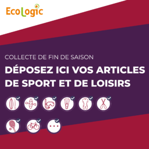 Articles de sport et de loisirs - Collecte de fin de saison dans les déchèteries d'Andernos-les-Bains et de Lège-Cap Ferret - Jusqu'au mardi 17 novembre 2026