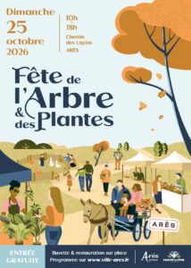 Fête de l'Arbre et des Plantes -18e édition - Dimanche 25 octobre 2026 - Affiche