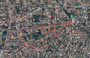 Plan de la COUPURE Eau potable allée de la Gendarmerie à Arès le mercredi 28 et le jeudi 29 octobre 2026 de 8h30 à 12h